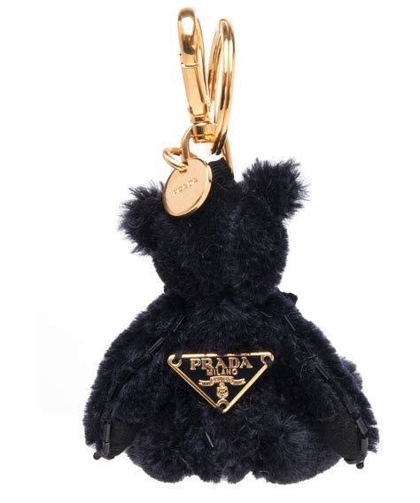 prada bear keychain price|Prada Enamel Metal Bear Keychain w/ Tags .